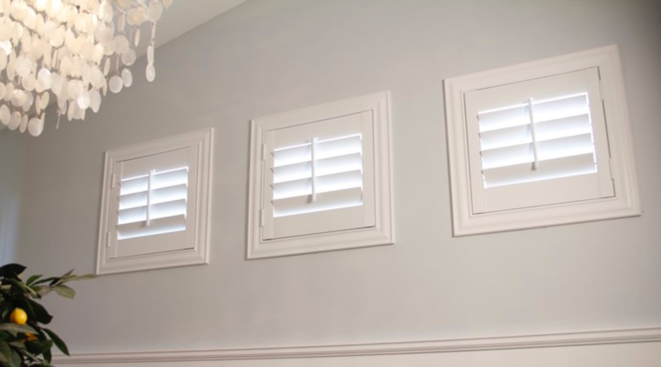 San Diego small window shutters